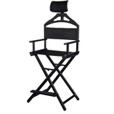 Makeup Artist Director Chair with Head Rest Foldable Chair
